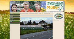 Desktop Screenshot of gaertnerei-mueller.at